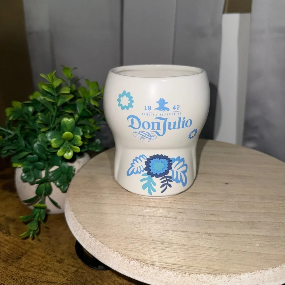 Don Julio Tequila Sugar Skull Mug Day of the Dead Claudio Limon Ltd Edition